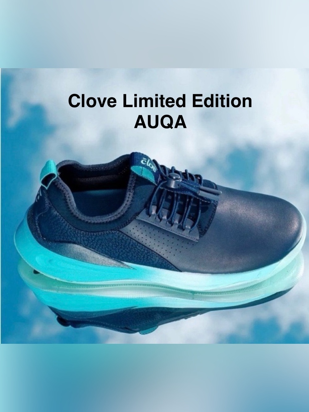 Clove NEW-Limited Edition “AQUA” size 9.5 women/8 men #1 Medical Shoes!
